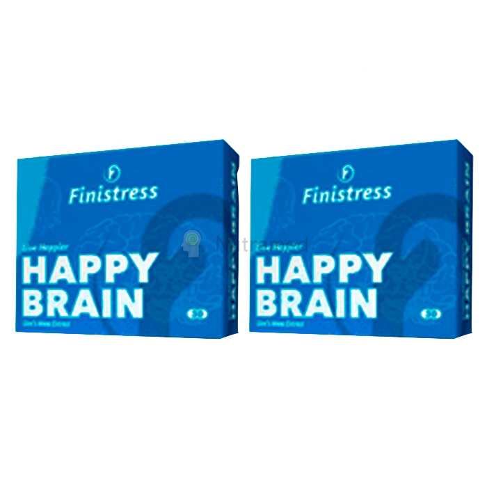 Finistress Happy Brain - κάψουλες για τη βελτίωση της εγκεφαλικής δραστηριότητας στην Ελλάδα